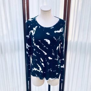 Terre Jacobs Feel the Piece Tie Dye Top